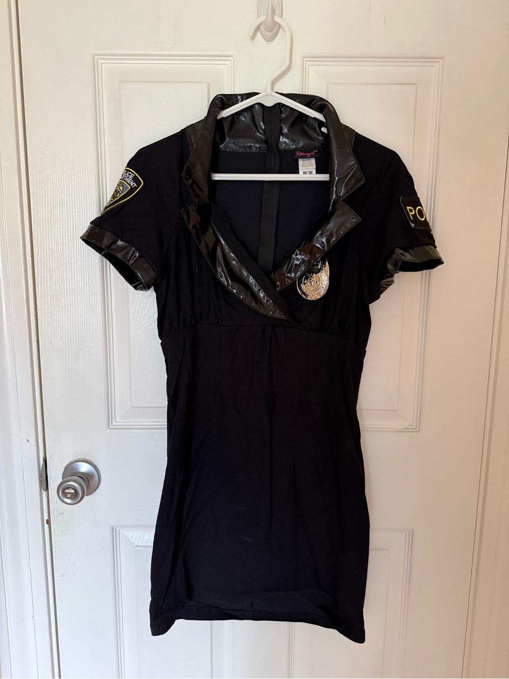 Halloween Cop Costume Short Dress